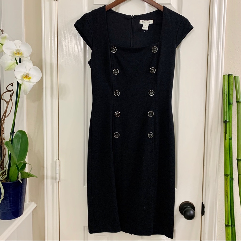 White House Black Market Black Dress